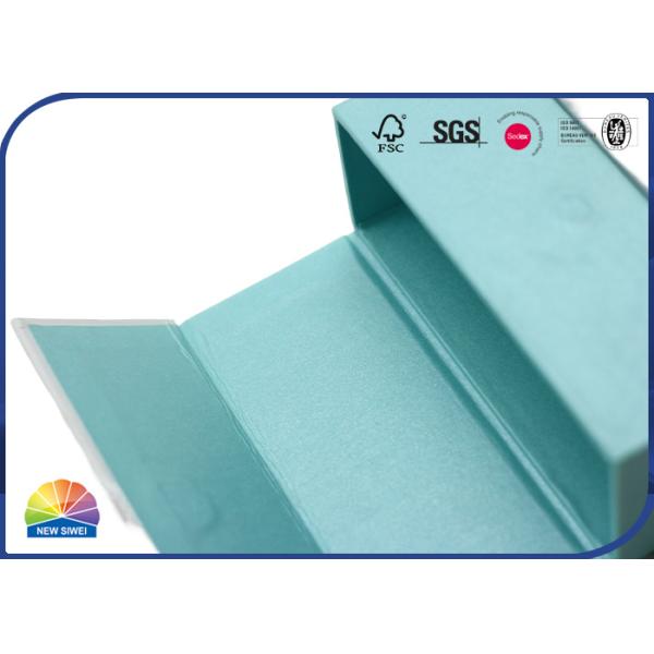 Закрытие магнита подарочной коробки крышки книги форменное прикрепленное на петлях роскошное Pearlescent упаковывая бумажное