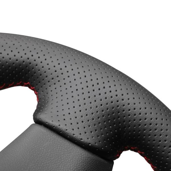 Mewant brand perforated vegan leather steering wheel cover for Holden Commodore Astra Calais 2018-2020 car interior accessories