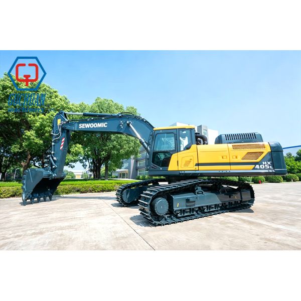 HX405L 40 Ton Mining Excavator L9 Engine 1.9m³ Rock Bucket For Quarry Loading Equipment