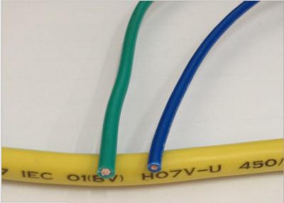 PVC hook-up wire as internal wiring of electrical appliance RV/BV/BVR