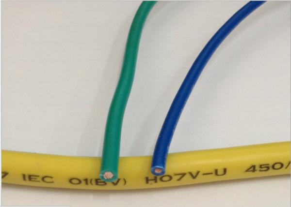PVC hook-up wire as internal wiring of electrical appliance H07V-K