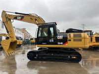 Excavadora usada CAT Crawler 324DL Excavadora usada Caterpillar 320D 32GC 324D Em excelente estado