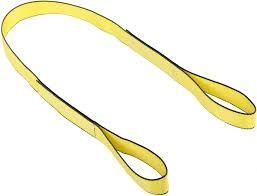 Correias brandamente dobro do equipamento do guindaste do estilingue do Webbing da dobra com protetor de olho