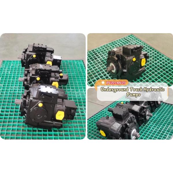 Hydraulic control piston pump Pompes à piston hydraulique à transmission à grande vitesse pour camions souterrains