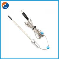 Sensor de temperatura de acero inoxidable de la manija NTC 100K con el conector estéreo
