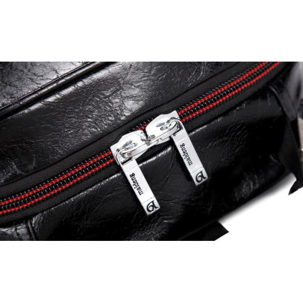 2016 new shoulder bag man pu Pio US College Wind leisure backpack travel bag tide