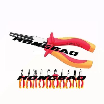 6  VDE Hand Tools Insulated Long Round Nose Pliers 1000 Volt Insulated Tools