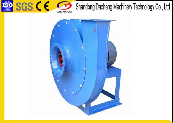 High Temperature Resistant Air Centrifugal Blower Smoke Belt Driven In Blue