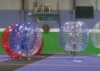 Big Outdoor Blow Up Toys For Toddlers Inflatable Human Bumper Ball