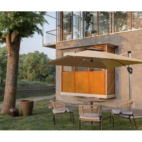 Upgrade Your Garden with Parasol 3.0*3.0M Roma Large Umbrella for Sun Protection and Style