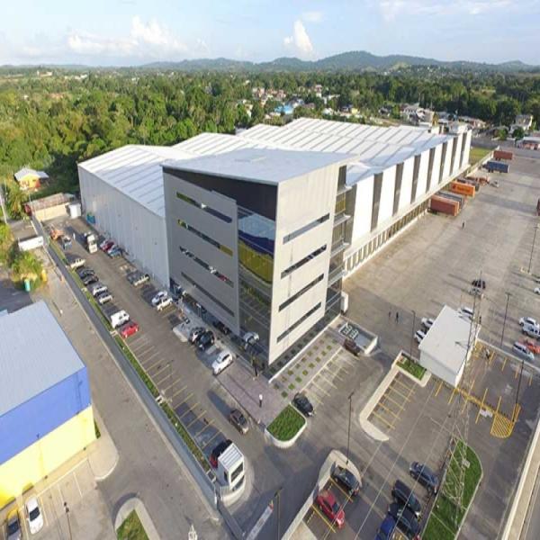H Frame Steel Structural Buildings , Sheet Roof Industrial Steel Buildings