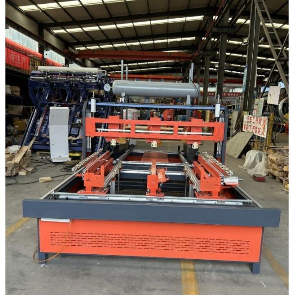 Woodworking Machinery Semi Automatic Wooden Pallet Making Machine / Pallet Nailer