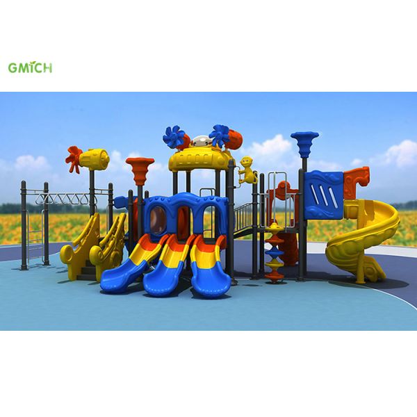 LLDPE Custom Playground Slides Training Center Educational Play Area