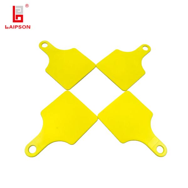 BASF TPU Medium Size Cattle Cow Goat Bull Neck Tag With Laser Printing Numbers For Livestock