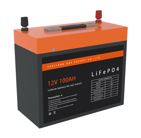 Green Environmental Protection 12v 100ah 200ah Lithium Iron Phosphate Battery for Rail Transit