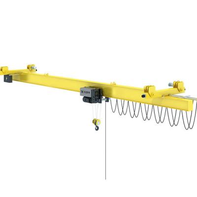 HD Type Single Girder Overhead Crane With Electric Hoist