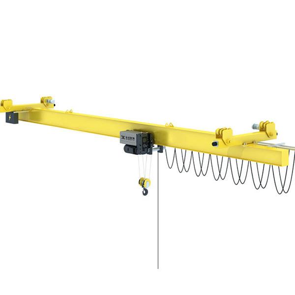 CE ISO A5 5 Ton Single Girder Eot Crane With Low Headroom Electric Hoist Lifting