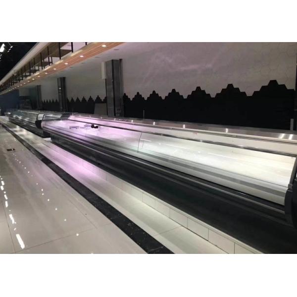 Коммерчески Soushi Refrigerated подача над вентиляторной системой охлаждения дисплея встречной