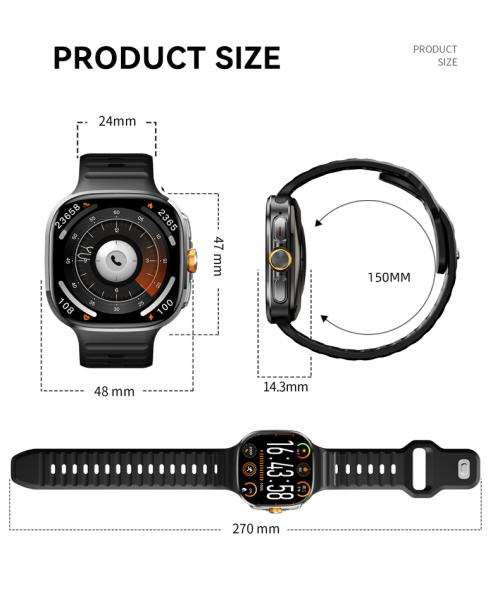 NEW M99 Smartwatch 4G SIM Card Android 10 2.4inch AMOLED Screen 2100mAh