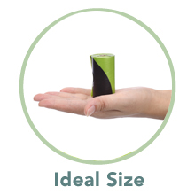 Earth Friendly 4 Rolls Refills Compostable Doggie Bag Poop,Super Thick And Leak-Proof corn starch compostable bio eco