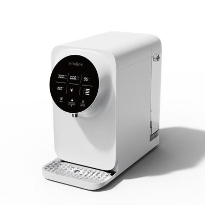 Système de filtrage du purificateur d'eau Ro de table de cuisine intelligente 1500L OEM