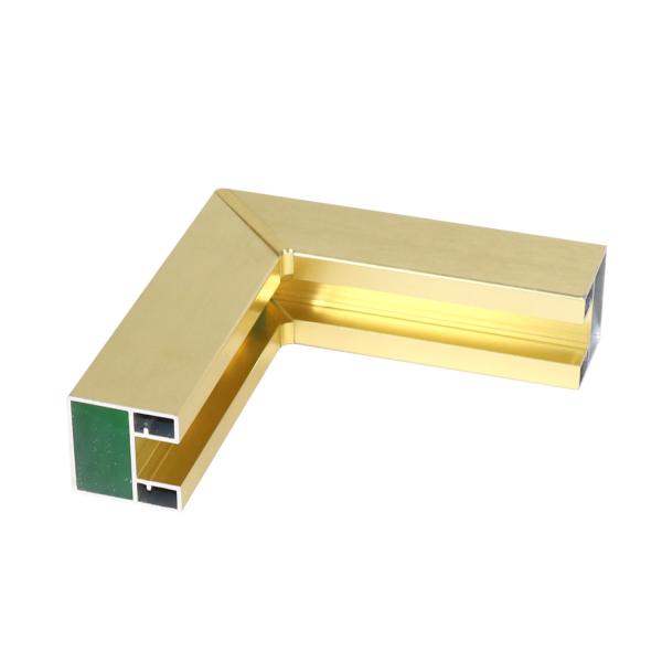 Indoor Multi-Color Aluminum Alloy Railing Light Luxury Style Stair Handrail Decoration