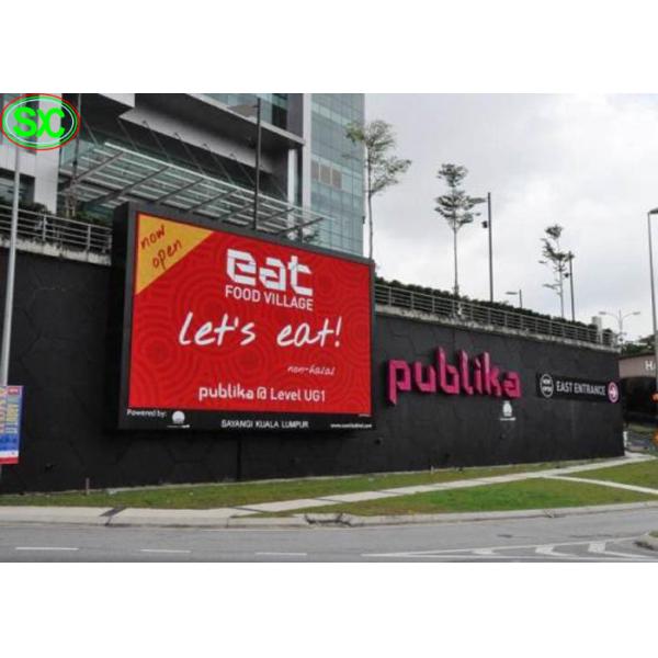 P3.91 Outdoor High Brightness, High Definition LED Billboards For Advertising/Stadiums