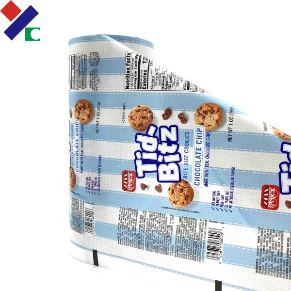 Фильм металлизированный качеством еды BOPP Rolls для легкой закускы/Chocalate откалывает