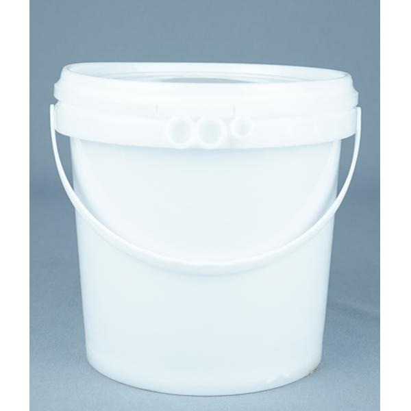 Lid Handle Round Plastic Bucket Thermal Transfer Printing 3L For Toys