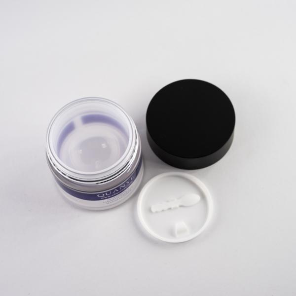 2oz 4oz 6oz 8oz 16oz Wide Mouth Plastic Cosmetic Jar Double Wall Cosmetic Jar