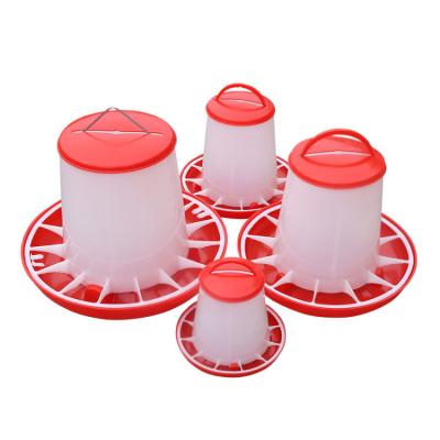 Grelha do alimentador da galinha do alimentador da cubeta do cultivo de aves domésticas dos alimentadores da galinha auto que cultiva a cubeta plástica