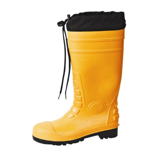 Steel Sole Reflective Tape RB104 PVC/Rubber CE EN 20347 Rain Boots for Cold Weather