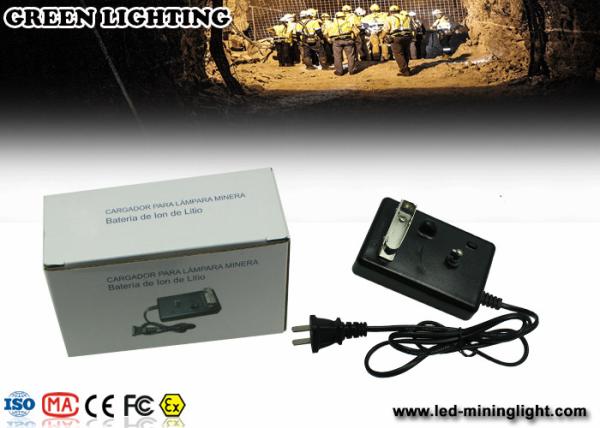 4000 Lux / 6.6ah Waterproof Safety Led Cap Lamp With Li - Ion Battery , Long Work Time