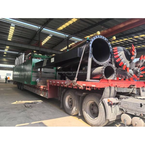 High Efficiency 450m³/h Capacity Cutter Suction Dredger with Diesel Engine for River Dredging