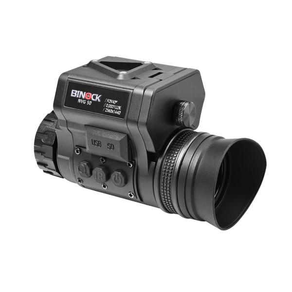 NVG50 Casco gafas de visión nocturna 1-4X con 0.001Lux Ultra baja iluminación CMOS para caza y al aire libre