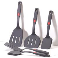 5pcs novo silicone utensílios de cozinha conjunto de silicone de cozinha espátula utensílios de cozinha conjunto de primeira casa essenciais Kitchen Gadget Set