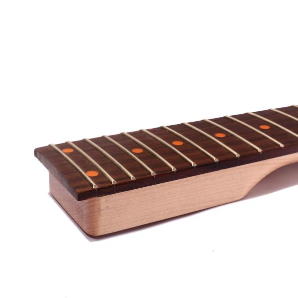 24 Fret Neck de guitarra elétrica para IBZ Peças de substituição Maple com Rosewood Fretboard
