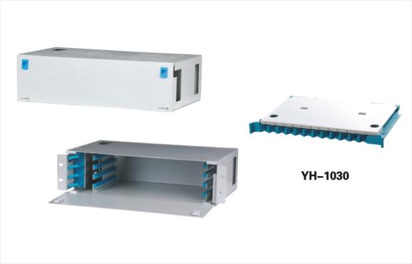 Cold Rolled Steel Odf Fiber Optic Patch Panel , Optical Distribution Frames YH1020