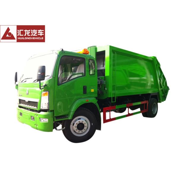 8500KGS 120HP Garbage Compactor Truck 1:3 Compressed Quotient High Reliability