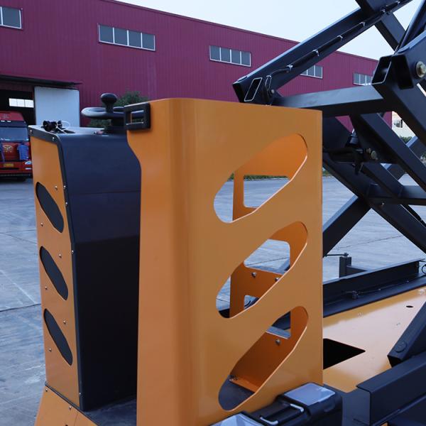 380v 50hz Mobile Scissor Lift Platform 11 Meter For Multi Layer Workshops