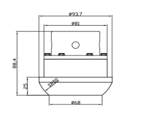 Zero Error ±1%FS High Accuracy Pressure Sensor Output Signal 4~20mA Load Resistance ≤(U-12)/0.02Ω (Second Line)