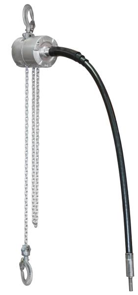 JTVX-Pro Electric Chain Hoist Ready for Immediate with 5-Foot Power Shaft and Handle
