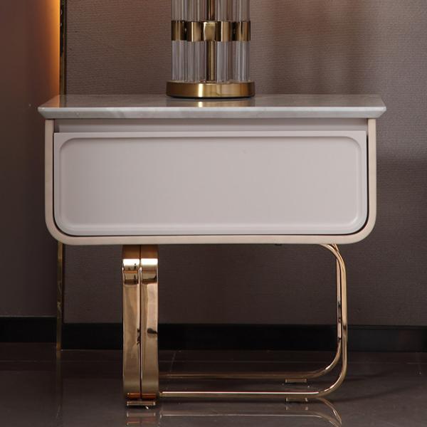 Cabeceira 19 tabelas de cabeceira luxuosas modernas modernas de Nightstands 0.6m do italiano