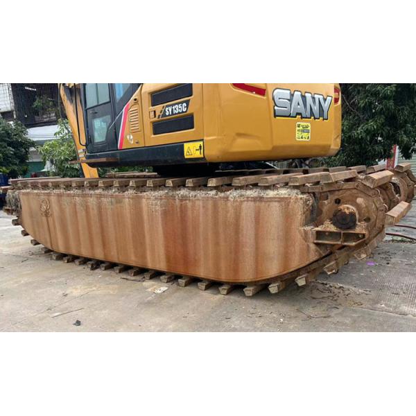 2020 Sany SY135C Excavadora anfibia Crawler Excavadora de pontón 1081 Horas de trabajo