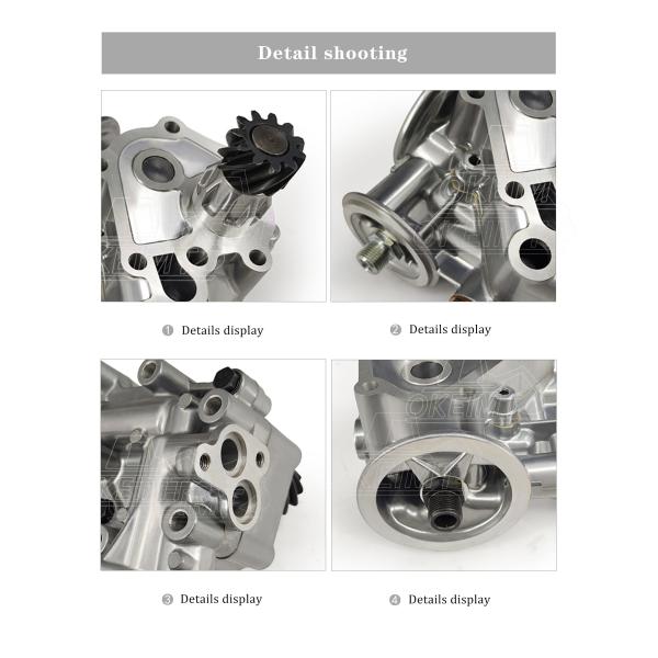 ME014603 Komatsu Excavator Oil Pump HD450 Mitsubishi Oil Pump