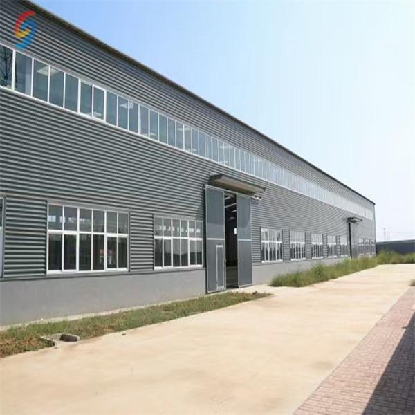 Hot Rolled/Welded H-Section Steel Commercial Steel Frame Building for workshop