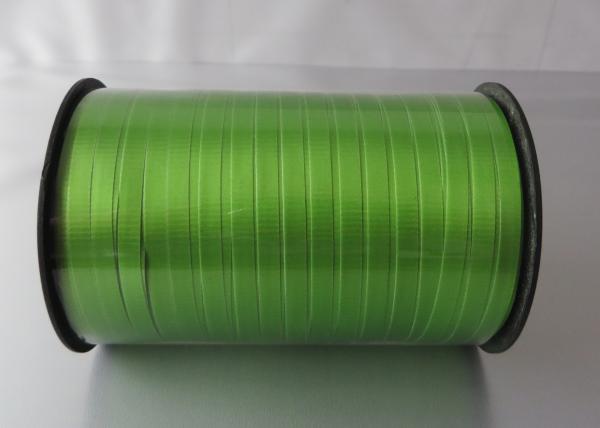 Durable Poly Christmas Gift Lime  PP Lacquer Curling Ribbon 5mm * 250 Yards