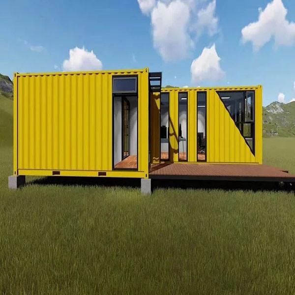 Yellow Star Detachable Container Commercial Supermarket
