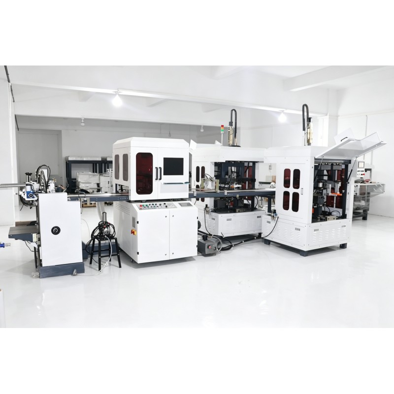 Box Size max L350 W250 H100mm Rigid Box Making Machine Featuring Machine