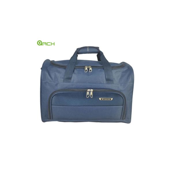 600D Polyester Duffle Bag with One Front Pocket and Material Handle